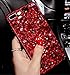 iPhone X Case,iPhone X Diamond Gemstone Case,Luxury Sparkle Glitter Crystal Rhinestone Bling Glitter Diamond Gemstone Phone Case For iPhone X 5.8 inch
