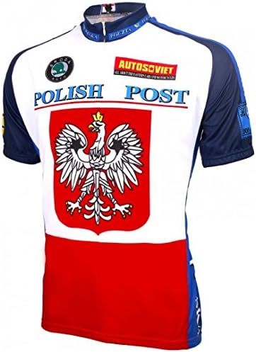World Jerseys Polish Postal Service Cycling Jersey (X-Large)