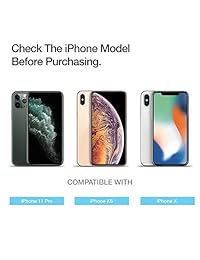 Maxboost, Protector de pantalla para iPhone X (transparente, 3 unidades), de vidrio templado [con touch 3D], de 0.25mm, para iPhone X de Apple de 2017, funciona con la mayoría de las fundas, con un táctil 99% preciso.