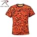 Rothco Digital Camo T-Shirt – Short Sleeve Crew Neck Base Layer Tee Shirt, Desert Digital Camo, 3XL