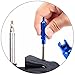 HanKer Tire Valve Core Remover Tool for Presta & Schrader Tubeless Cycling Tires 5mm Wrench Flats(Blue)