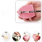 HiMo Cleaning MakeUp Washing Brush Silica Glove Scrubber Board Cosmetic Clean Tools