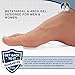 Dr. Frederick's Original Gel Pads for Metatarsal & Arch Support - 2 ct - Self-Adhesive Insoles for Foot Pain, Plantar Fasciitis & Flat Feet - Small W4.5-8 | M6-8