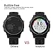Garmin Forerunner 935 Screen Protector, Wimaha 2 Pack Tempered Glass Screen Protector for Garmin Forerunner 935 in 9H Hardness Full Coverage Screen Protector