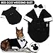 Dog Costume Large Dog Tuxedo Bandana Suit 2-Piece Removeable,Dogs Wedding Attire Outfit for Large and Medium Dogs,Golden Retriever, Labrador, Samo,Bulldogs