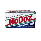 NoDoz Max Strength-Fast Acting Alertness Aid 60 caplets - 200mg Caffeine each
