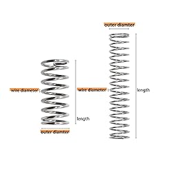 Dianrui 392PCS Compression Springs Assortment Kit