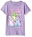 Hatchimals Little Girls' Graphic Girls Tee Shirt, Purple, 7/8