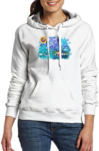 MamieJulia Cartoon Scorpio Female Models With Hooded Pocket Sweater X-Large