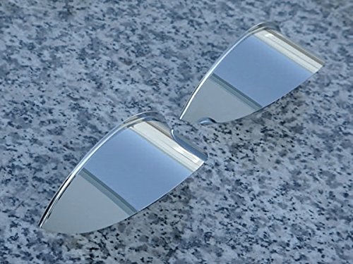 i5 4.5" Chrome Spotlight Visors for Honda Kawasaki Suzuki Yamaha Harley