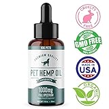 KBC Pets Hemp Oil for Dogs and Cats - 250mg - Provides Anxiety Relief - Natural Support for Hip & Joint - Better Mood and Sleep - 100% Organic Treat and Food Supplement - USA Made