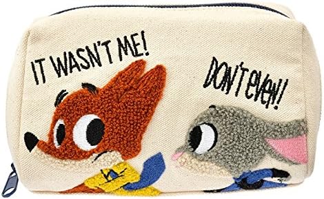 Amazon Co Jp ズートピア ポーチ サガラ織 ニック ジュディ キャンバス ディズニー ディズニーストア グッズ I M In Fantasy Sagara ホビー