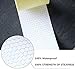 STARREY Reflective Tape Outdoor Red White 2 in X 12 FT Waterproof Self Adhesive DOT-C2 Trailer Safety Conspicuity Dot Tape for Traliers Cars