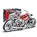 Kasstino 378Pcs Technic Motorcycle Exploiture Model Harley Building Toy Bricks Block Gift