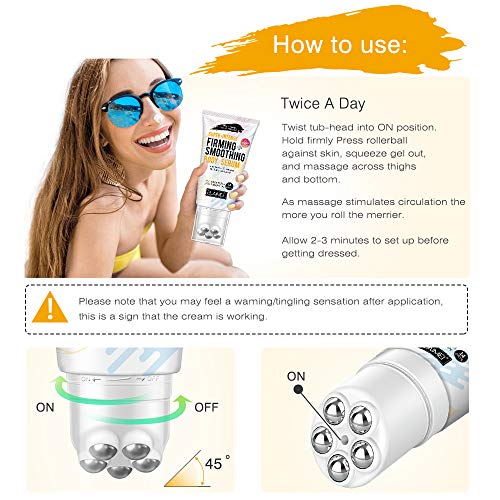 Hot Cream, Extreme Cellulite Slimming & Firming Cream, Body Fat Burning