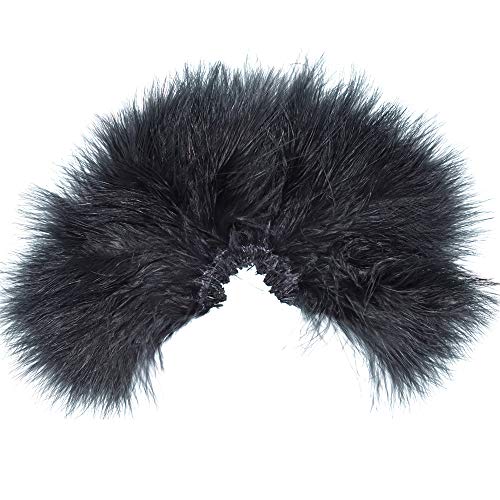 The Fly Fishing Place Fly Tying Materials - Select Strung Long Spey Marabou Master Pack - 4 Colors - White Dark Brown Sculpin Olive Black