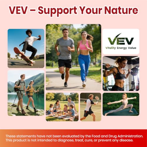 VEV Berberine Supplement with Ceylon Cinnamon, Cayenne Pepper, Turmeric, Milk Thistle – 120 Capsules