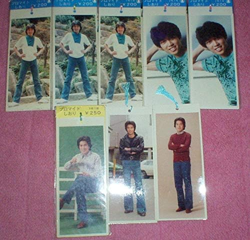 Amazon ７０ ８０年代男性アイドルプロマイドしおりまとめて駄玩具駄菓子屋渋谷哲平薬丸裕英国広富之宮内淳 おもちゃ おもちゃ