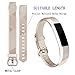 Tobfit Classic Replacement Bands Compatible for Alta and Alta HR, 4 Pack, Small, Gold, Rose Gold, Gray, Black