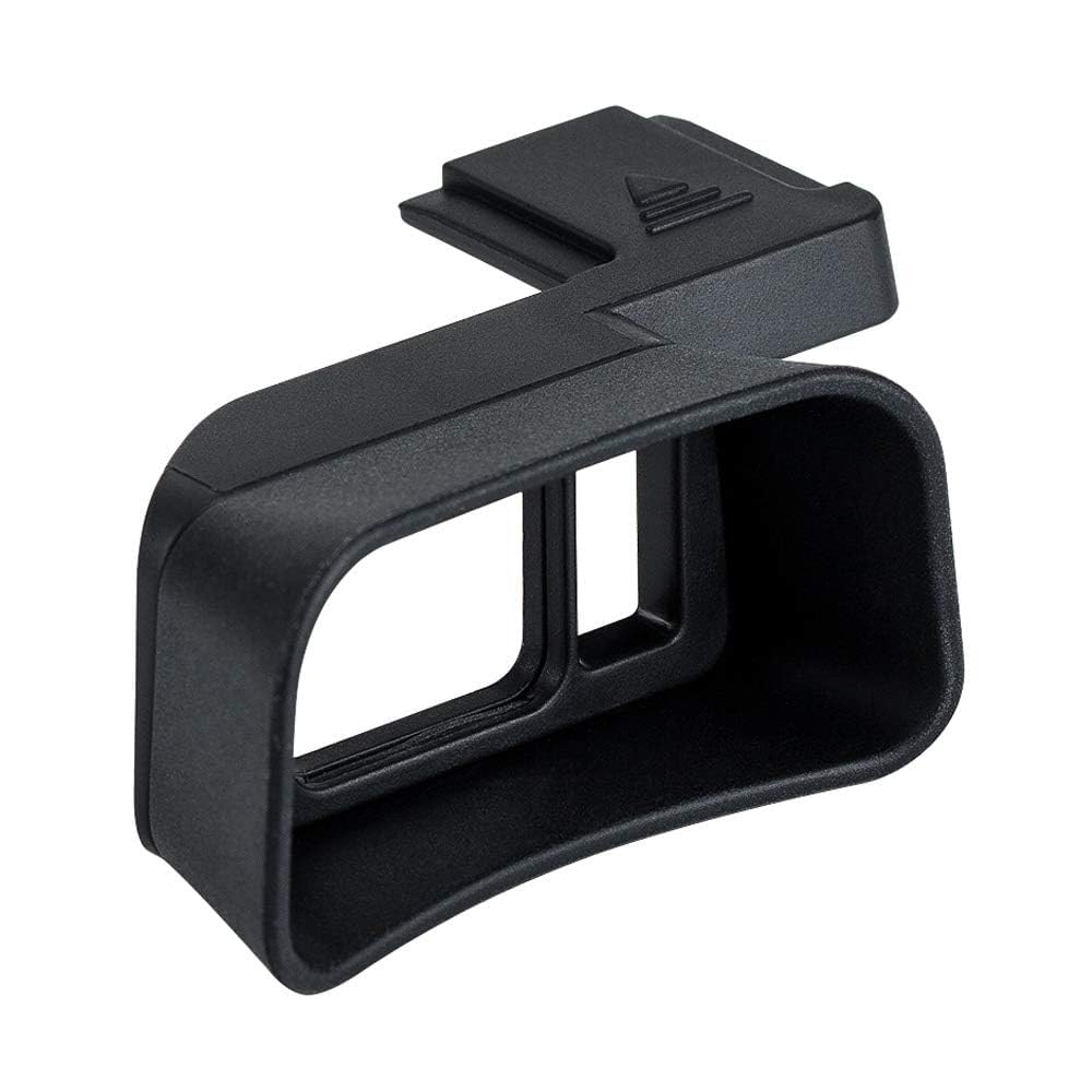 Extended-Type Long Soft Silicone Eyepiece for Fujifilm X-E3 Camera (Equipped & Secured with Camera Hot Shoe) — image 1