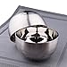 IMEEA 8-Piece Double-deck Brushed SUS304 Stainless Steel BPA Free Serving Bowls, 12oz