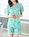 MyFav Girls Cute Banana Summer Pajama 2 Pieces Casual Sleepwear Size 12-18 Child