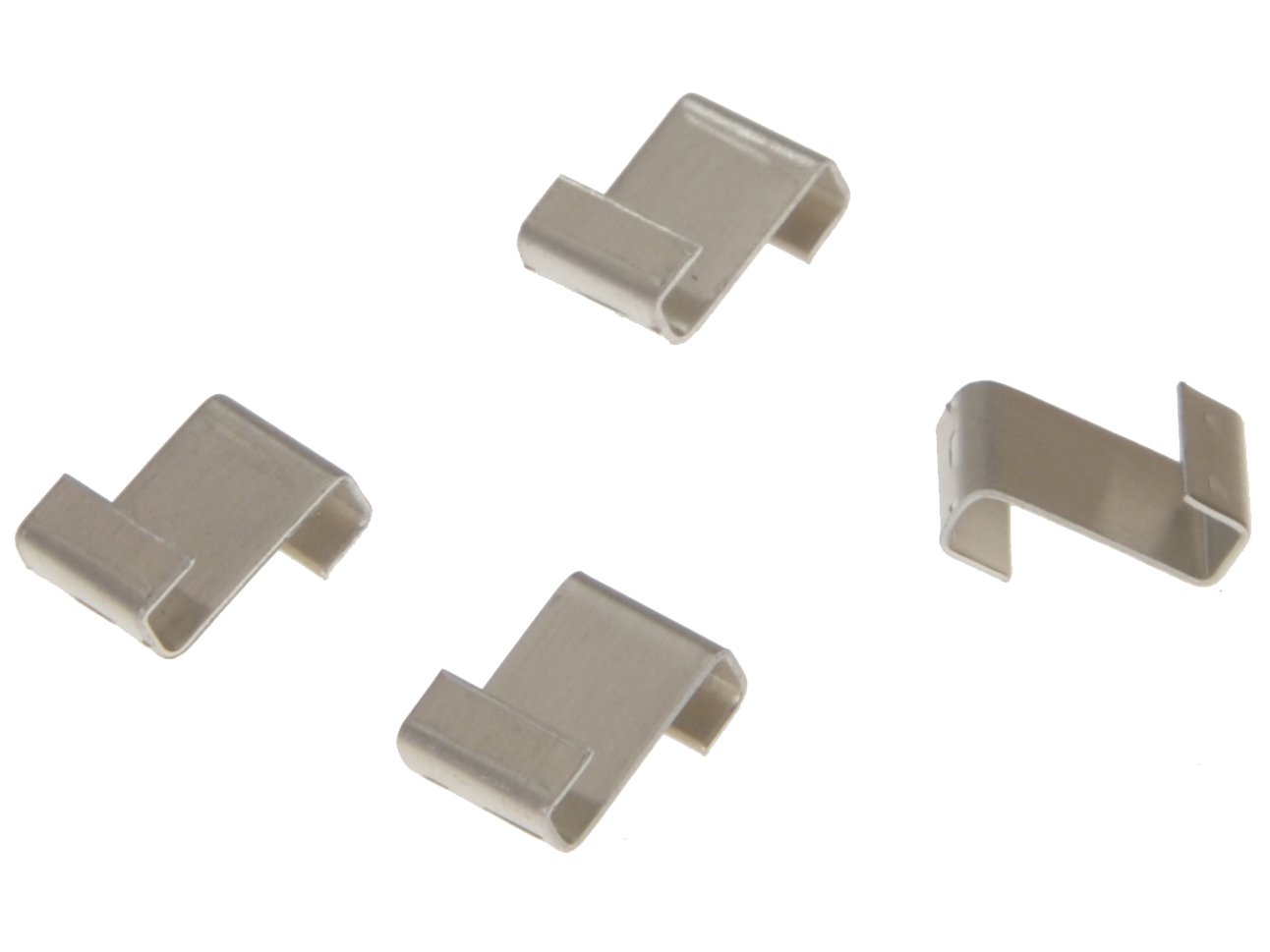ALM Aluminium Greenhouse Lap Clips (Pack 50) - GH002