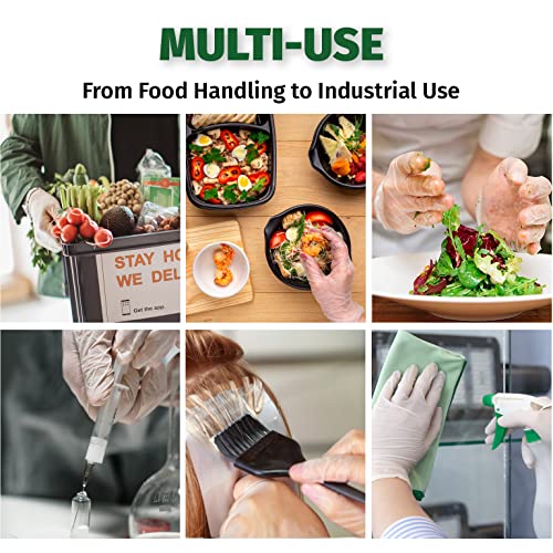 Gorilla Supply (1000) Disposable Heavy Duty Vinyl Gloves Latex Free