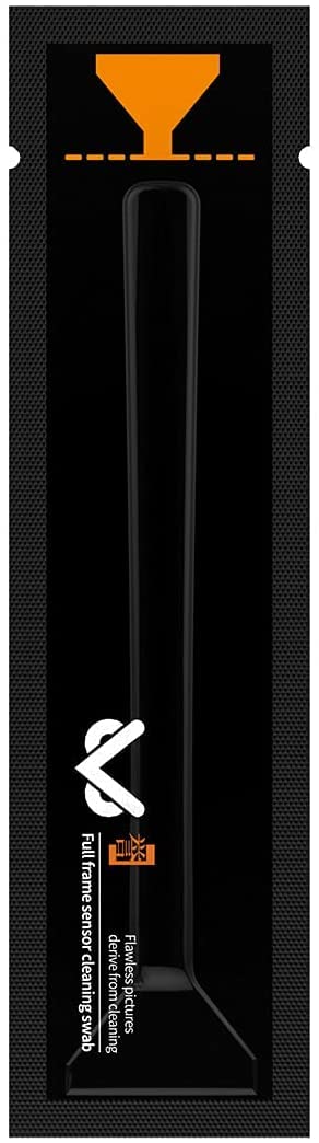 VSGO Full Frame Sensor Cleaning Kit, 24pcs CMOS Swabs (24mm), Dry CCD/CMOS Cleaner, Compatible with Canon, Nikon, Sony, DSLR and Mirrorless Cameras (V-S03E)