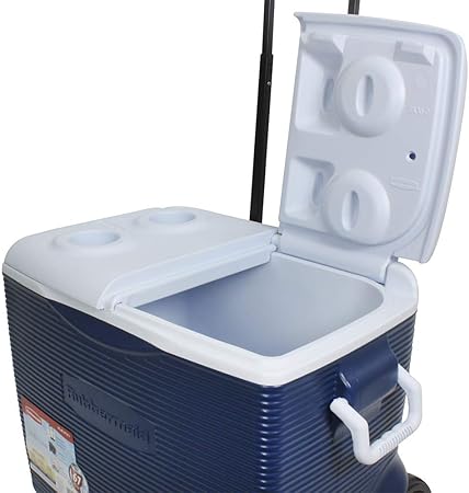 rubbermaid 45 quart wheeled cooler