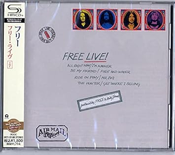 Amazon フリー ライヴ 7 Shm Cd フリー ロック ミュージック