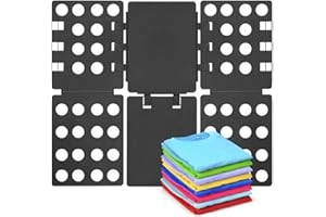 Sealegend V1 Shirt Folding Board for Clothes Adults Shirt Folder Durable Plastic t Shirts Fast Laundry folders, Black