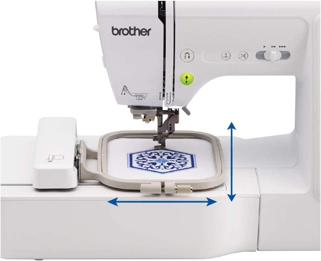Brother SE600 Sewing and Embroidery Machine, 80 Designs, 103 Built-In Stitches, Computerized, 4