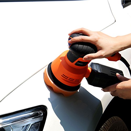 image for EnerTwist Random Orbit Sander - 5 Inch Variable Speed 2.4A Electric Or