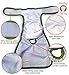 PETTING IS CARING Dog Diapers Washable & Reusable Female and Male Dog Diapers Materials Durable Machine Washable Solution for Pet Incontinence and Long Travels - 3 Pack Set (XS, Solid)