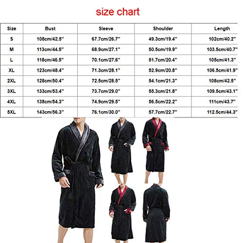 Pigiama-Accappatoio-da-Uomo-Pigiama-Manica-Lunga-con-Colletto-a-V-Camicia-da-Notte-Camicia-da-Notte-Loungewear-Plus-Size-Abbigliamento-per-la-casa-Inverno-da-Piccolo-a-5XL