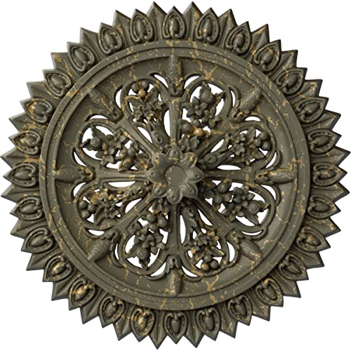 Ekena Millwork CM20SHPGS Shakuras Ceiling Medallion 19 3/4"OD x 1 3/8"P (for Ca…