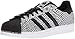 adidas Originals Men's Superstar Snake Pack Fashion Sneaker, Core Black/Core Black/White, 11 M US