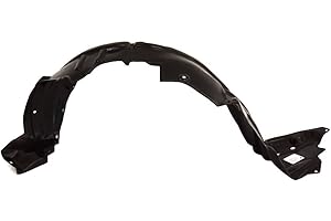 Titanium Plus Autoparts 2008-2010 Compatible With SCION xB Front Left Driver Side splash guard splash shield fender liner Liner Apron SC1248106