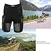 3D Butt Pads,Protective Padded Shorts for Snowboarding Gear,Impact Shorts Protection Hip Butt and Tailbone Pad for Skiing Skating Black
