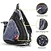 Tinbrot Sling Bag One Strap Backpack Crossbody Bag with USB Port for Men & Women