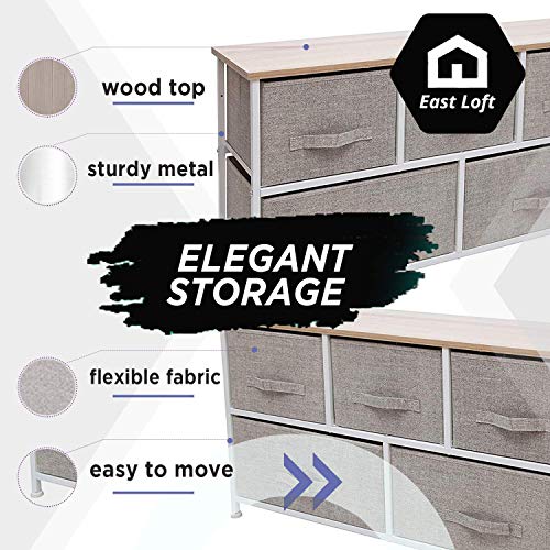 East Loft Extra Wide Dressers for Bedroom Cheap Closet Dresser for
