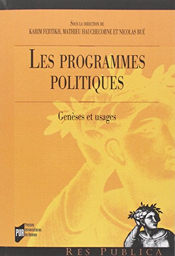 Les  programmes politiques