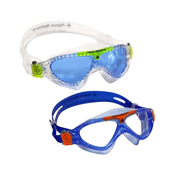 Aqua Sphere Vista Junior 2 Pack Swim Goggles