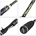TROUTBOY Fishing Rod, 36 Ton Carbon Fiber, Fuji O-Ring Line Guides, EVA Fore Grip Ultra Light Fishing Pole for Casting Spinning Fishing