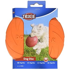 TRIXIE Dog Disc, Flotante, Caucho Natural, ø15 cm, Perro