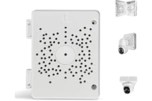 ABS Security Camera Junction Box for PTZ Security Cameras,IP65 Waterproof Mounting Bracket with Cable Management