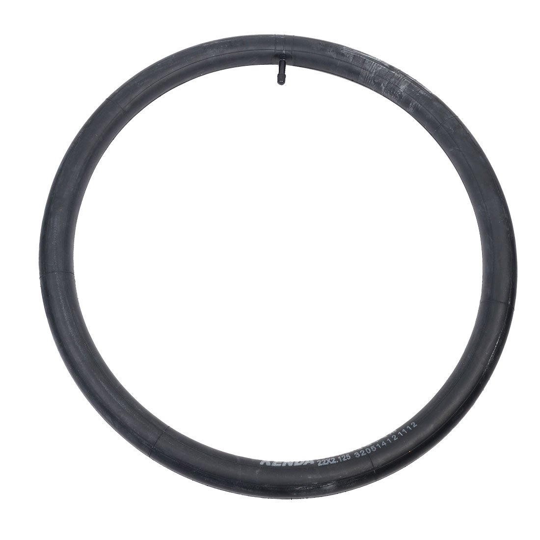 sourcing map American Type Valve Black Rubber Inner Tube 22 x 2.125 for Bike Bicycle