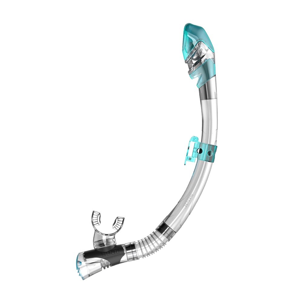 SEAC Unisex Adult Fast Dry Snorkel - Aquamarine, One Size