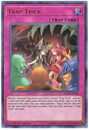 Amazon 遊戯王 英語版 Mp19 En213 Trap Trick トラップトリック ウルトラレア 1st Edition トレカ 通販